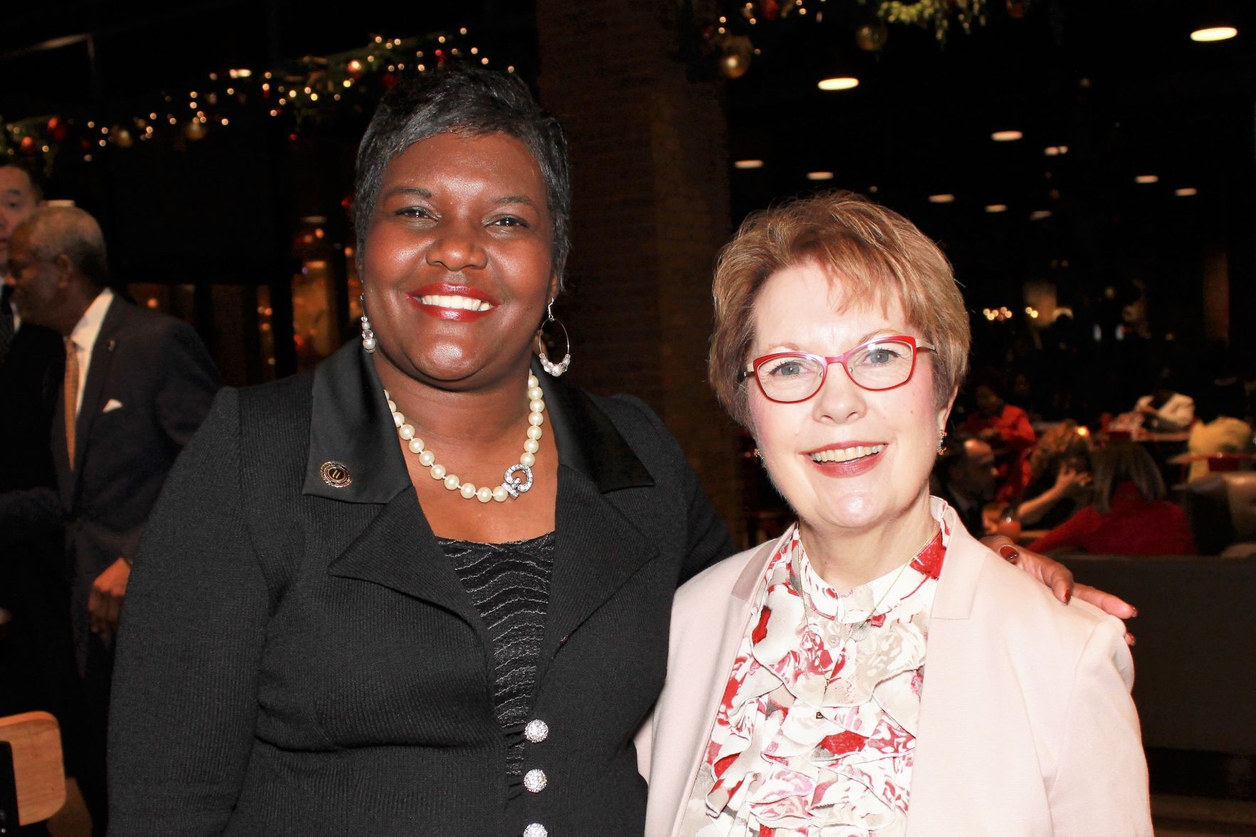 Angela Bills, Dr. Beth J. Stroble